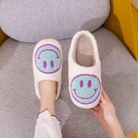 Thumbnail for Melody Smiley Face Slippers