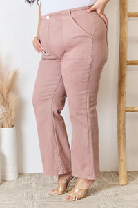 Thumbnail for RISEN Full Size High Rise Ankle Flare Jeans