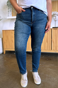 Thumbnail for Judy Blue Full Size Tummy Control High Waist Slim Jeans