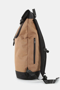 Thumbnail for Himawari Contrast Waterproof Canvas Backpack Bag