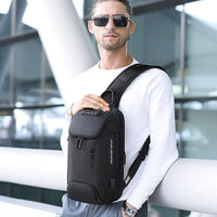 Thumbnail for Bange Anti-Theft Technology USB Men'S Italian Chest Bag