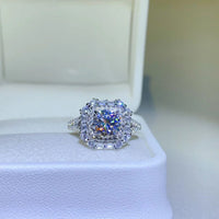 Thumbnail for 1 Carat Moissanite 925 Sterling Silver Ring