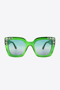 Thumbnail for Inlaid Rhinestone Polycarbonate Sunglasses