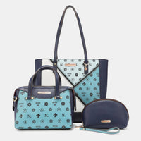 Thumbnail for Nicole Lee USA 3-Piece Color Block Handbag Set