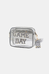 Thumbnail for Zenana GAME DAY Stadium Approved Transparent Crossbody Bag