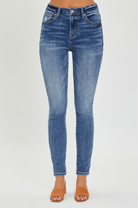 Thumbnail for RISEN Full Size Mid Rise Ankle Skinny Jeans