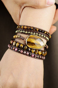 Thumbnail for Natural Stone Layered Bracelet