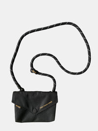 Thumbnail for Himawari Solid Color Envelope Shape Crossbody Bag with Removable Strap