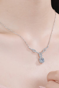 Thumbnail for Right On Trend Moissanite Pendant Necklace