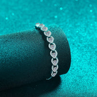 Thumbnail for 1 Carat Moissanite 925 Sterling Silver Bracelet