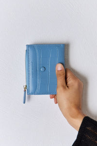 Thumbnail for David Jones Texture PU Leather Mini Wallet