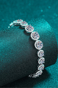 Thumbnail for 925 Sterling Silver 10.4 Carat Moissanite Bracelet