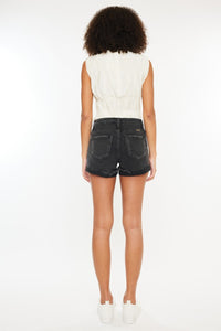 Thumbnail for Kancan High Waist Distressed Denim Shorts