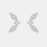 Thumbnail for Moissanite 925 Sterling Silver Stud Earrings