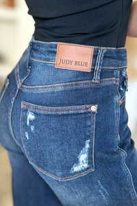 Thumbnail for Judy Blue Full Size High Waist Rigid Magic Heavy Destroy Straight Jeans