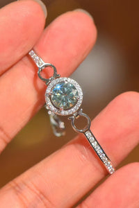 Thumbnail for 2 Carat Moissanite Platinum-Plated Bracelet