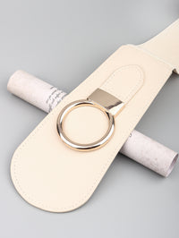 Thumbnail for PU Elastic Wide Belt with Alloy Buckle