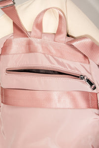 Thumbnail for Fame Adjustable Strap Nylon Backpack Bag with Side Pockets