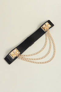 Thumbnail for Elastic Belt with Chain