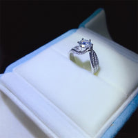 Thumbnail for 1 Carat Moissanite 925 Sterling Silver Ring