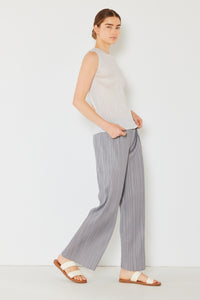 Thumbnail for Marina West Swim Pleated Elastic-Waist Straight Pants