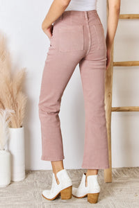 Thumbnail for RISEN Full Size High Rise Ankle Flare Jeans