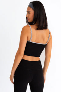 Thumbnail for Le Lis Ribbed Crop Cami and High Waist Brushed Leggings Set