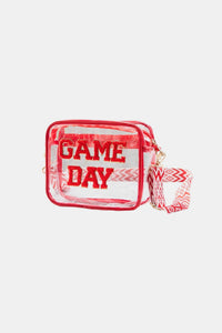 Thumbnail for Zenana GAME DAY Stadium Approved Transparent Crossbody Bag