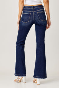 Thumbnail for RISEN Full Size Low Rise Flare Jeans