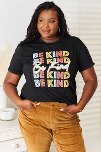 Thumbnail for Simply Love BE KIND Graphic Round Neck T-Shirt