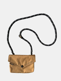 Thumbnail for Himawari Solid Color Envelope Shape Crossbody Bag with Removable Strap