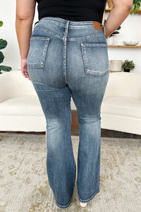 Thumbnail for Judy Blue Full Size High Waist Tummy Control Flare Jeans