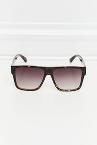 Thumbnail for Tortoiseshell Square Full Rim Sunglasses