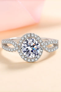 Thumbnail for Feel The Joy 925 Sterling Silver Moissanite Ring