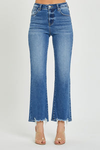 Thumbnail for RISEN High Rise Straight Jeans