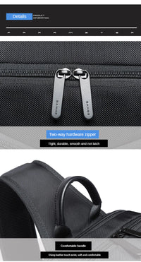 Thumbnail for BANGE USB Technology Multifuctional Shoulder Bag for Men