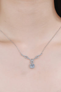 Thumbnail for Right On Trend Moissanite Pendant Necklace