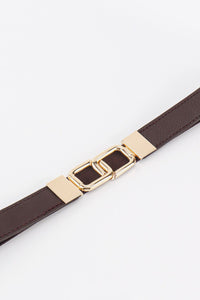 Thumbnail for Geometric Double Buckle Elastic Belt