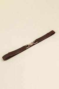 Thumbnail for Alloy Buckle Elastic Belt