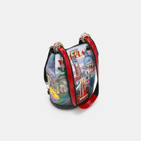 Thumbnail for Nicole Lee USA Nylon Multifunctional Bucket Backpack