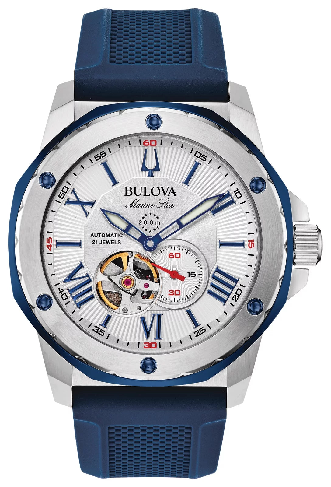 Bulova Men'S Marine Star Automatic Watch - 98A225