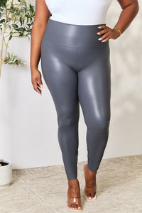 Thumbnail for LOVEIT Full Size Wide Waistband High Waist Leggings