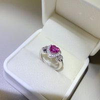 Thumbnail for 1 Carat Moissanite 925 Sterling Silver Ring