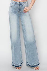 Thumbnail for Risen Full Size High Rise Wide Leg Jeans