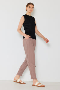 Thumbnail for Marina West Swim Pleated Relaxed-Fit Slight Drop Crotch Jogger