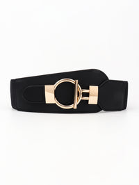 Thumbnail for PU Elastic Wide Belt with Alloy Buckle