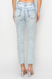 Thumbnail for Risen Full Size High Rise Distressed Skinny Jeans