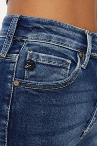 Thumbnail for Kancan Full Size Cat's Whiskers Button Fly Denim Shorts