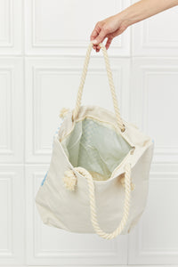 Thumbnail for Justin Taylor Picnic Date Tassel Tote Bag