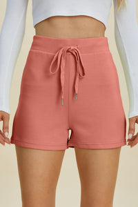 Thumbnail for Basic Bae Full Size Air Scuba Drawstring High Waist Shorts